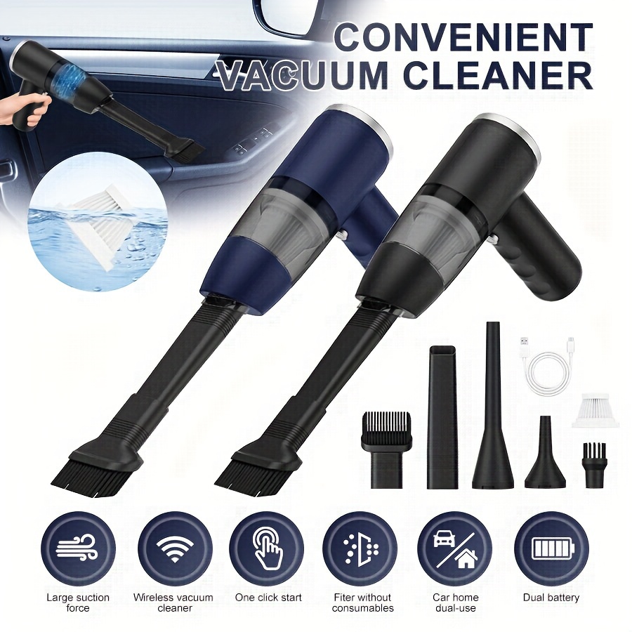 

Belibuy Handheld Vacuum Cleaner Dusting And Accessory Kit, Usb Charging Filter, Abs , -use For And Cleaning, And , -billed Nozzle, 0-200w , 0.1-0.2l , Rechargeable Battery, Up To 15 Battery , , 4kpa .