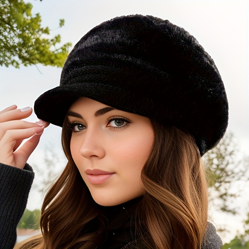 

Fleece-lined For - , Windproof Knit Cap Ear | For Fall &