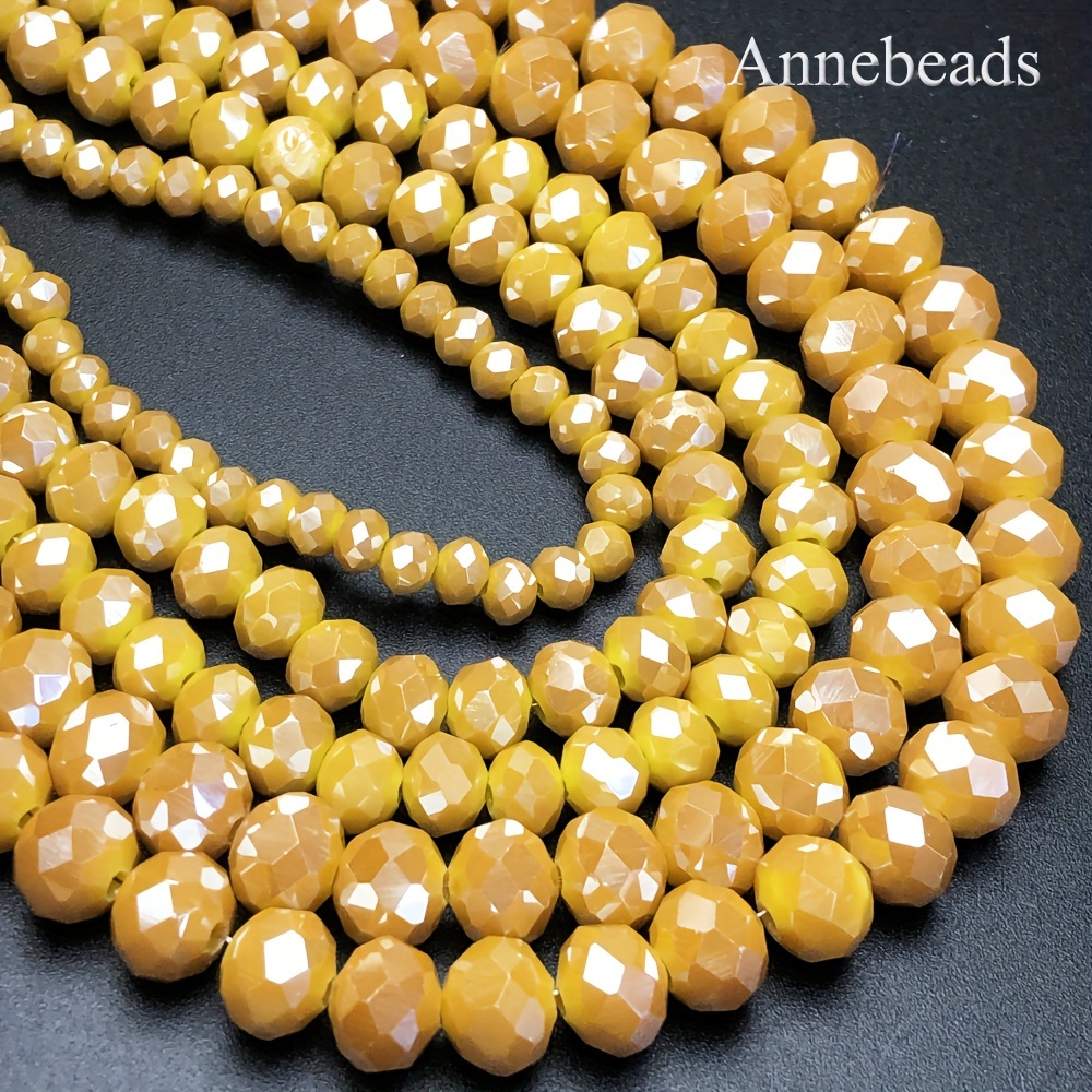 

[ ] Annebeads Ab , 4/6/8mm - For Diy Bracelets & Jewelry Making Accessories