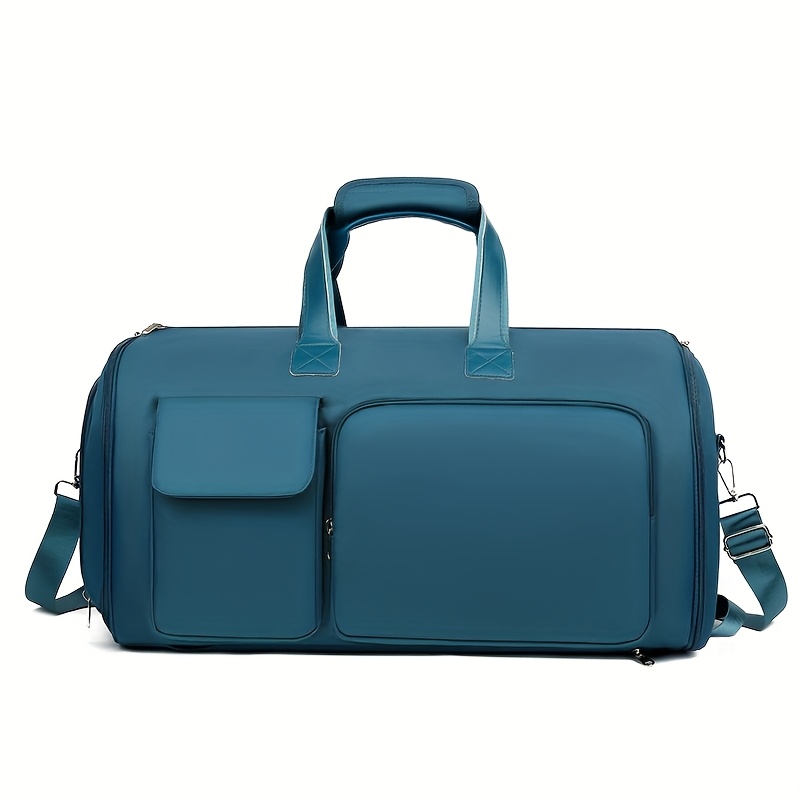 Moqueta de Nylon para Mujer, Bolso Multifuncional con Compartimento Separado Seco/Húmedo y Diseño de Zona para Zapatos, Mochila de Viaje con Muchas Bolsillos Ideal para Negocios y Viajes - Imagen 21