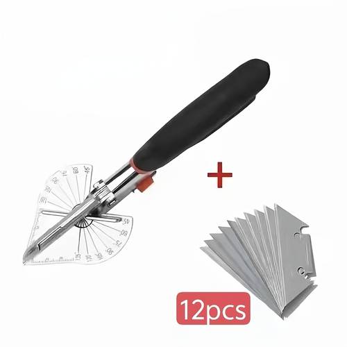 1 set 45 135 degree multi angle cutting scissors adjustable multi angle cutting tool box suitable for cork plastic and decorative strips