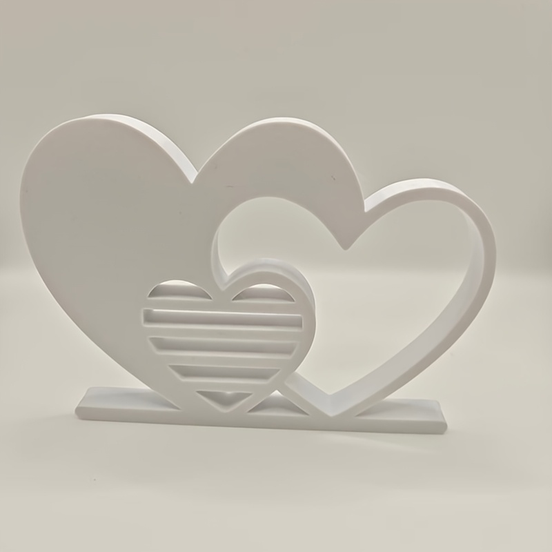 E-shop Herzabdruck Wohnkultur Ornament, leicht und kompakt, geeignet für Schlafzimmer, Büros, Hotels, Versendung von exquisiten Geschenken an