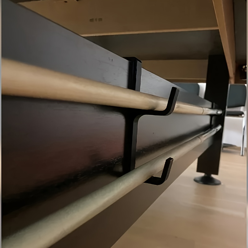 TEMU 2 Billiard Cue Holders, Installed Under Your Billiard Table! Suitable For 13mm Thick Boards
