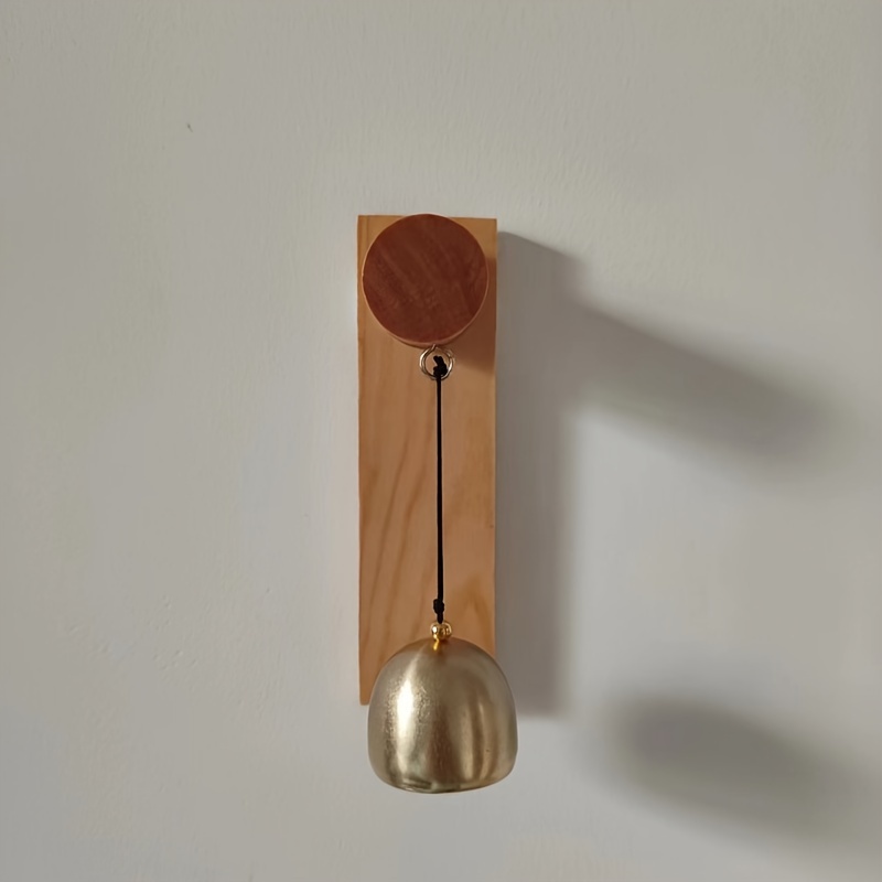 Wooden Doorbell - Vintage Style, No-power Needed, Home