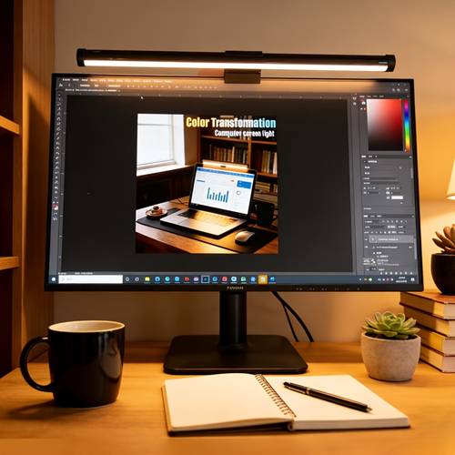a usb lamp for computers featuring color dimming 45 adjustable angle clamp installation and a soft light that protects the computer serves as a night light and reading light making it ideal for gaming rooms
