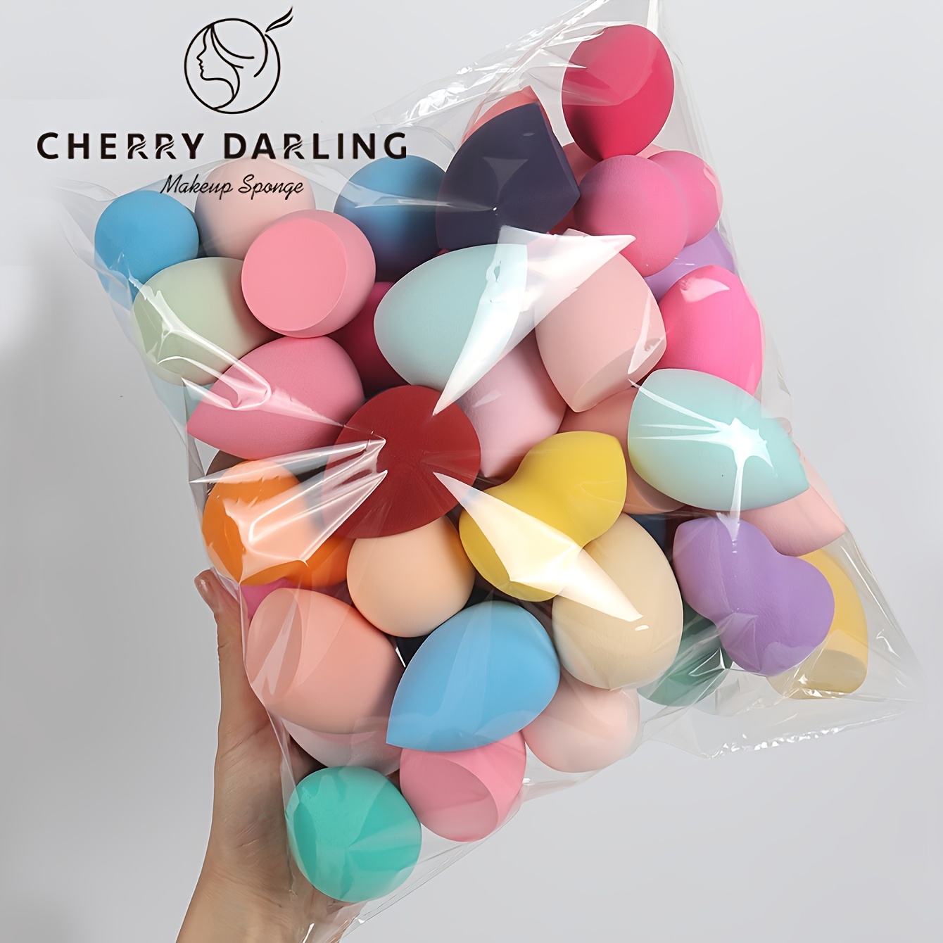 TEMU 20pcs Professional Makeup Sponge,random Color And Shape,latex Free Flawless Soft Setting Face ,multicolor Beauty Sponge Cosmetic Applicator For