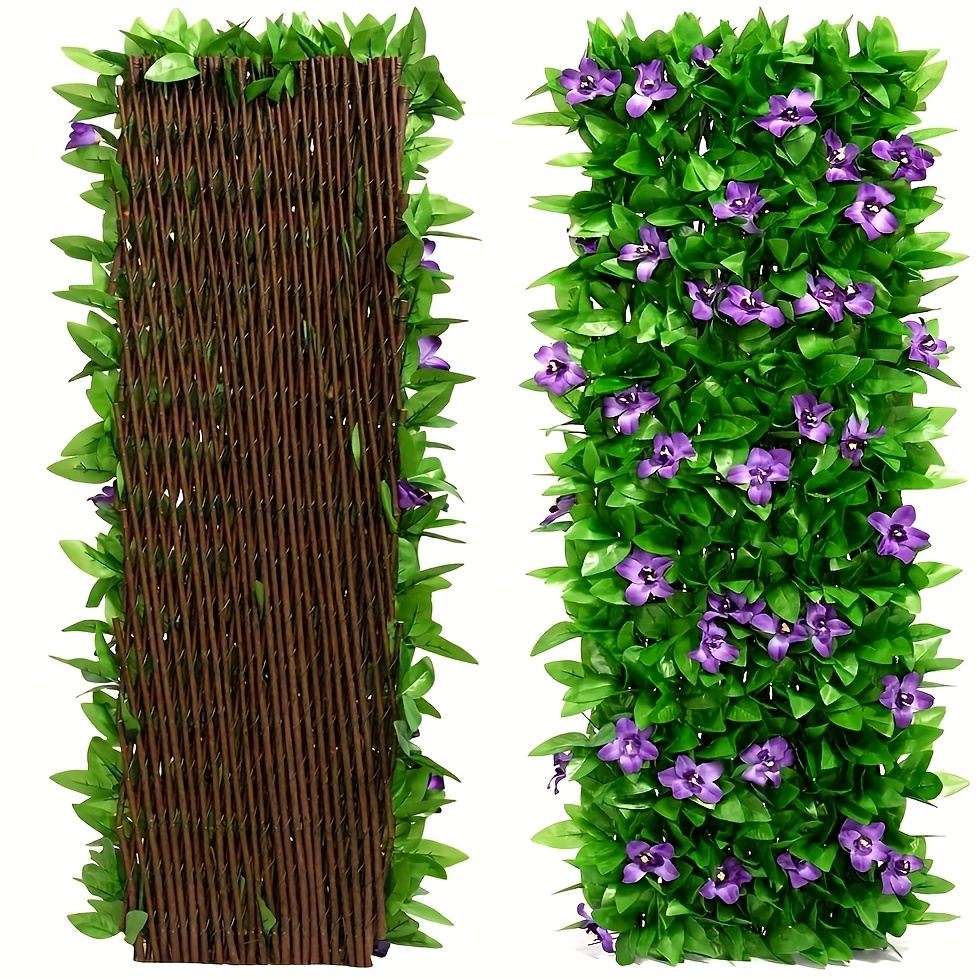 expandable fence screen garden fencing use artificial hedge screen extend garden   with garden fence screen fence privacy screen for backyard patio wall decoration