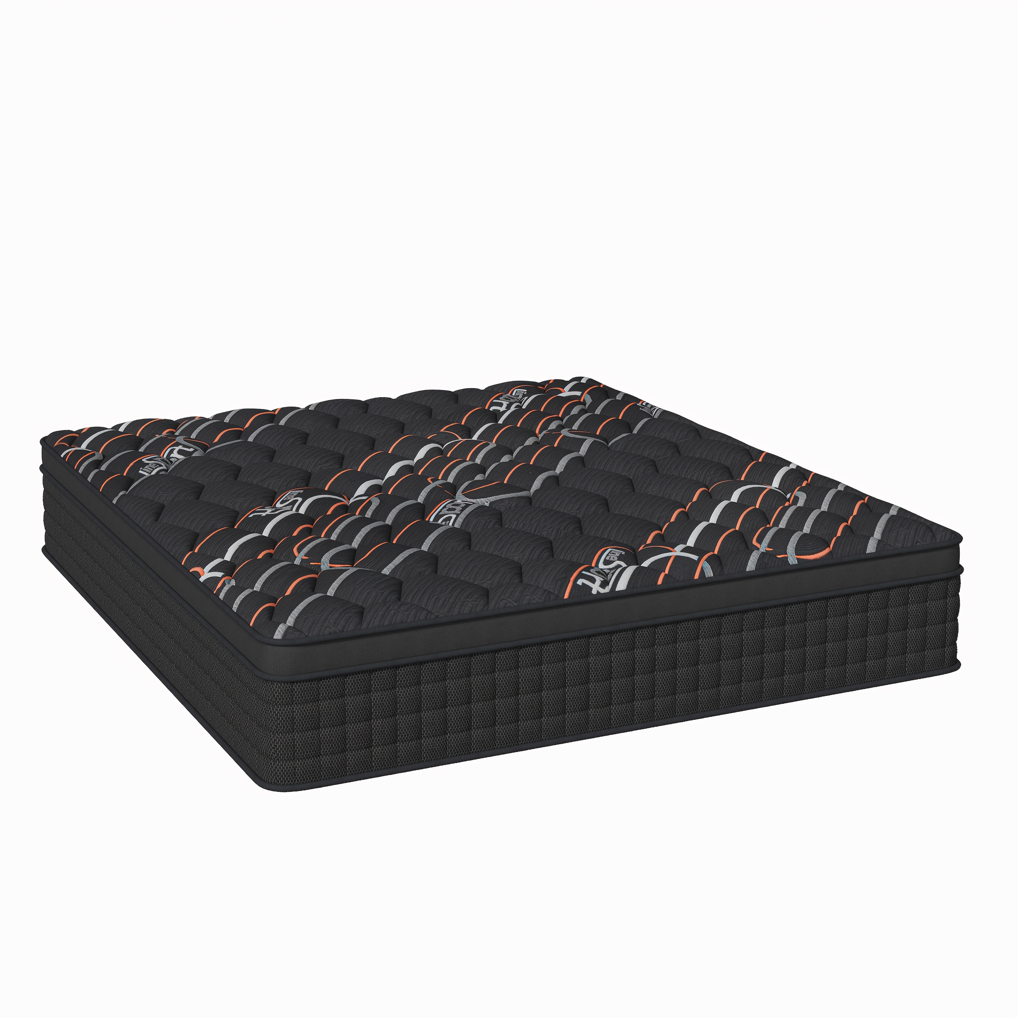 TEMU Mrh New 10inch Twin Full Queen Foam Hybnd Mattress With Ergonomic Lindividual Springs, Medium Sot, Pine Soothing For Allages! Free For 100 Days