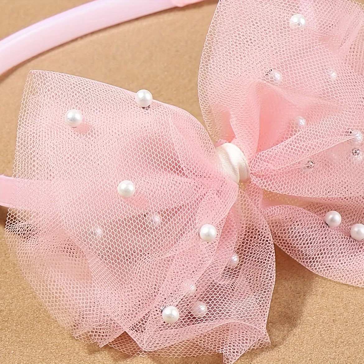 

1pc Tulle Colored Bow , 's For Styling