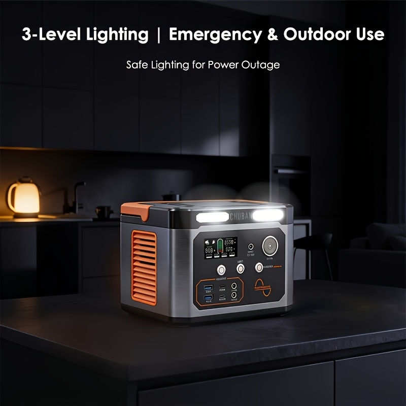 100, 000 Mah Power Bank 320wh, Ac Output, Pure Sine Wave Portable , Suitable For Travel, Camping, Rv Travel, Electronic Devices, And Outdoor