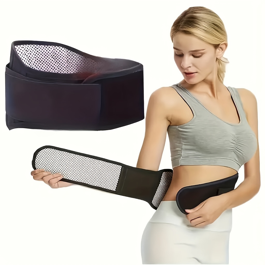 Adjustable Lumbar Support Belt - Comfortable Back Brace with Warmth Function, Suitable for Sports and Body Care