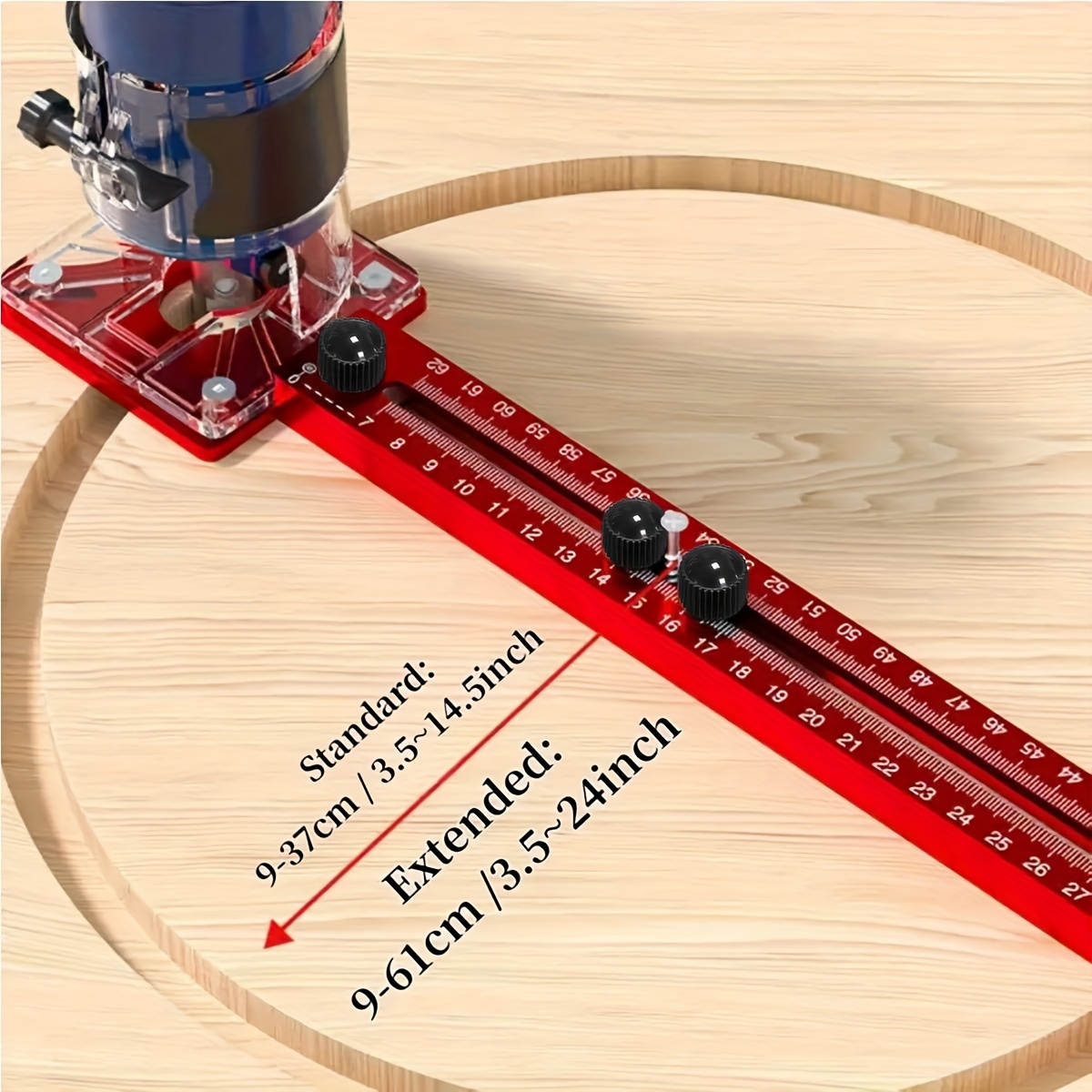 essential   in one fixture for woodworking milling machines high cost performance precision cutting and milling tool adjustable   bracket red base guide rail   for quick  