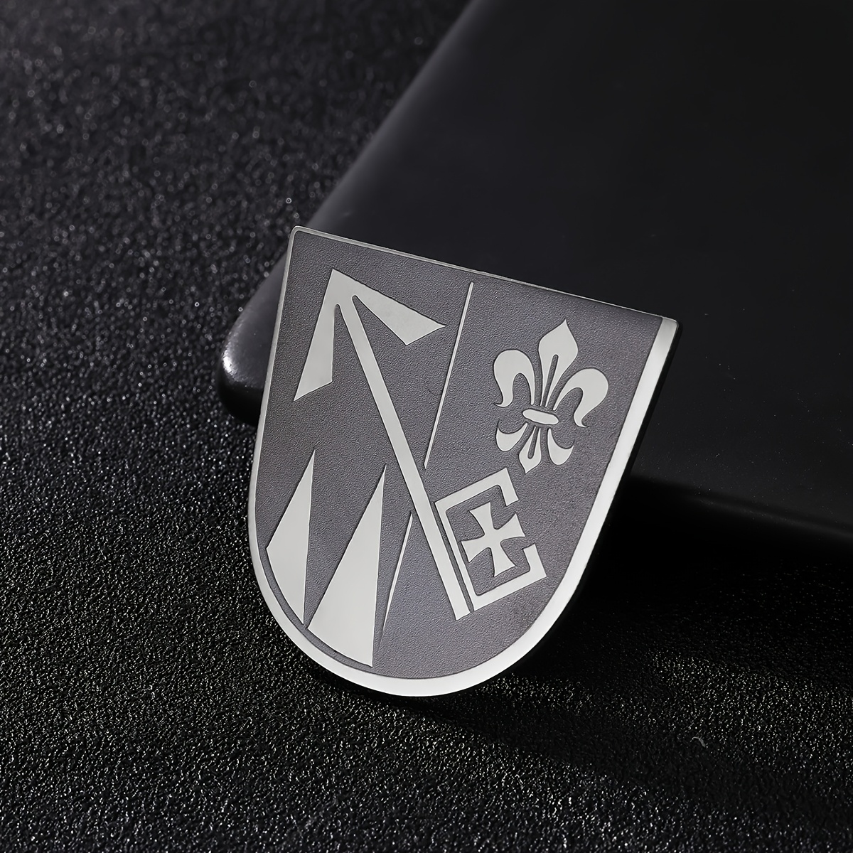 E-shop Personalisierte Foto-/Logo-Brosche für Damen - Edelstahl-Pin mit Ihrem eigenen Bild oder Design, Valentinstagsgeschenk, Alltagstauglich &