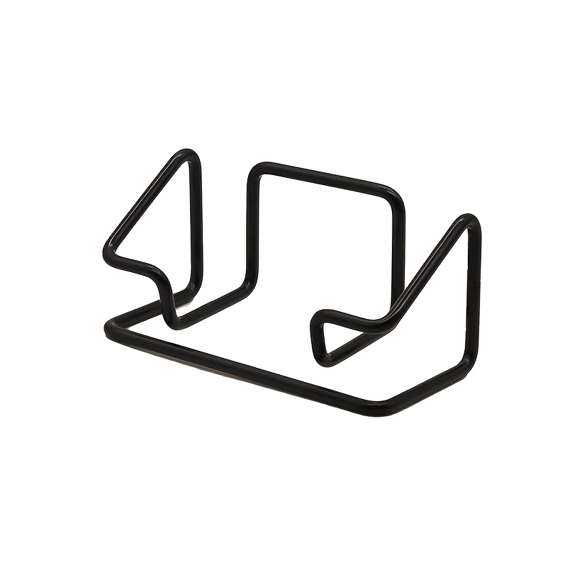 TEMU 1pc Business Card Holder, High-end Hotel Display Stand, Vertical Card Holder, Advertising Sign, Business Card Holder
