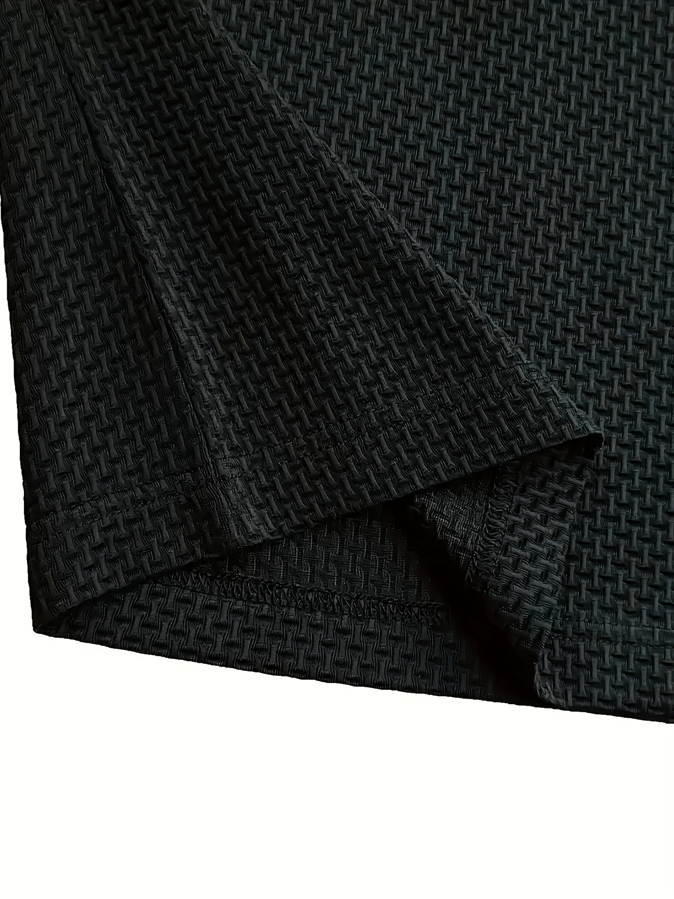 mens quick dry moisture wicking breathable jacquard t shirt loose   fabric for gym   sports casual summer   workout shirt classic round neck medium   details 15
