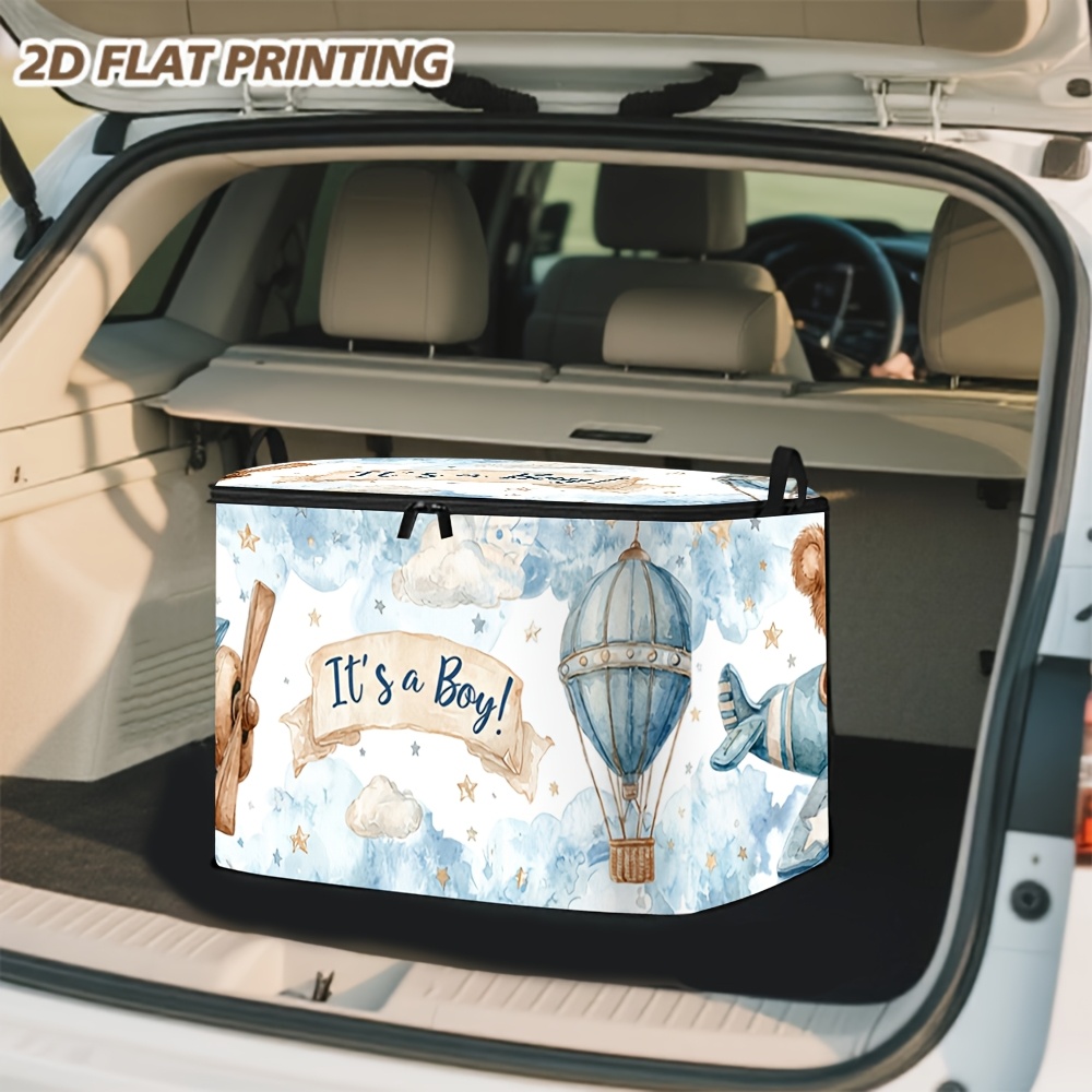 Oversized Cartoon Bear Airplane Storage Box