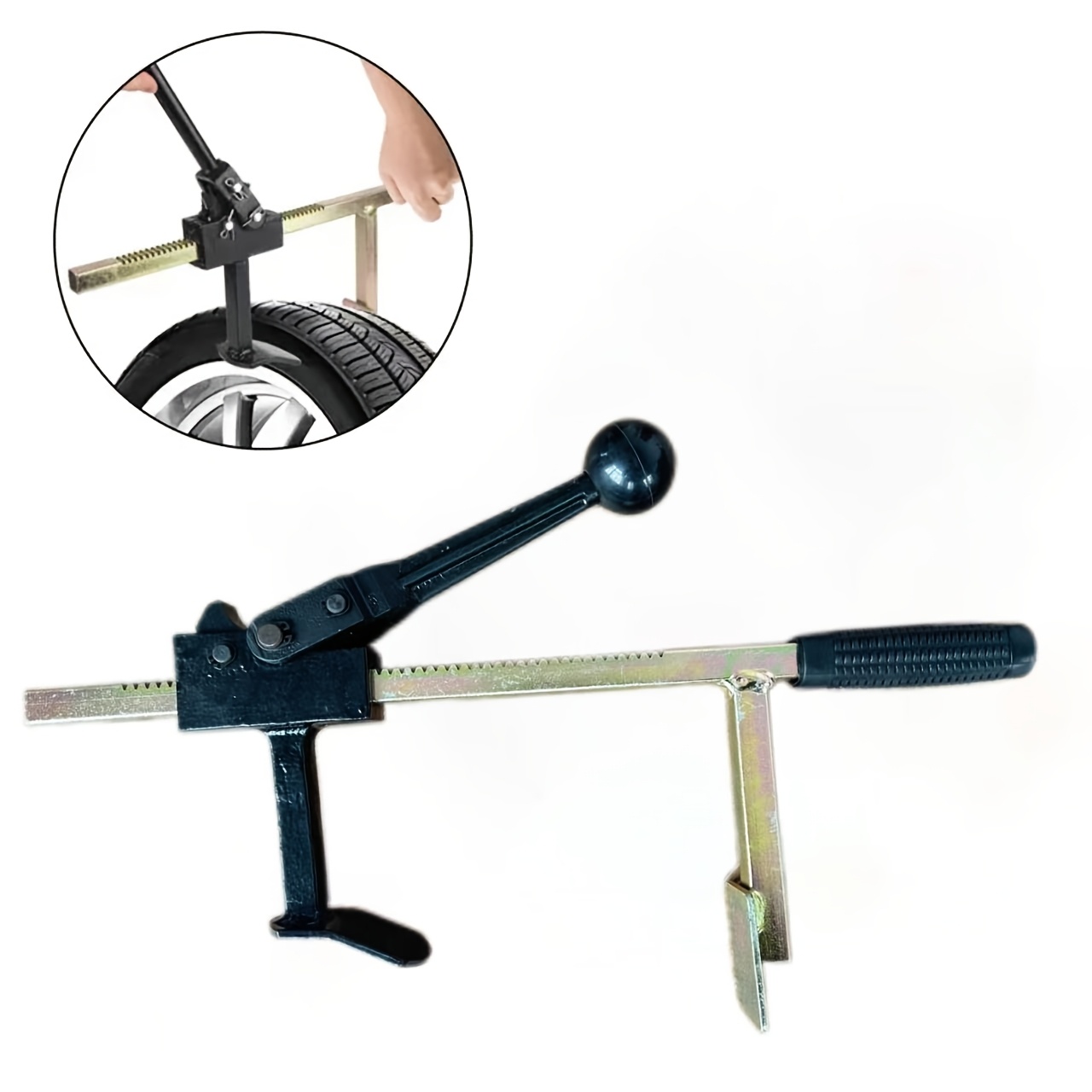 Tire Expander, Manual Tire Changer & Tire Repair Tool, High- Tire Removal Tool With Non-slip Grip Handle For Motorcycles, Bicycles, Atvs