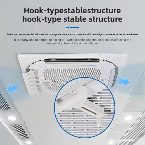 air outlet wind deflector central air conditioner baffle anti direct blow air conditioner guard
