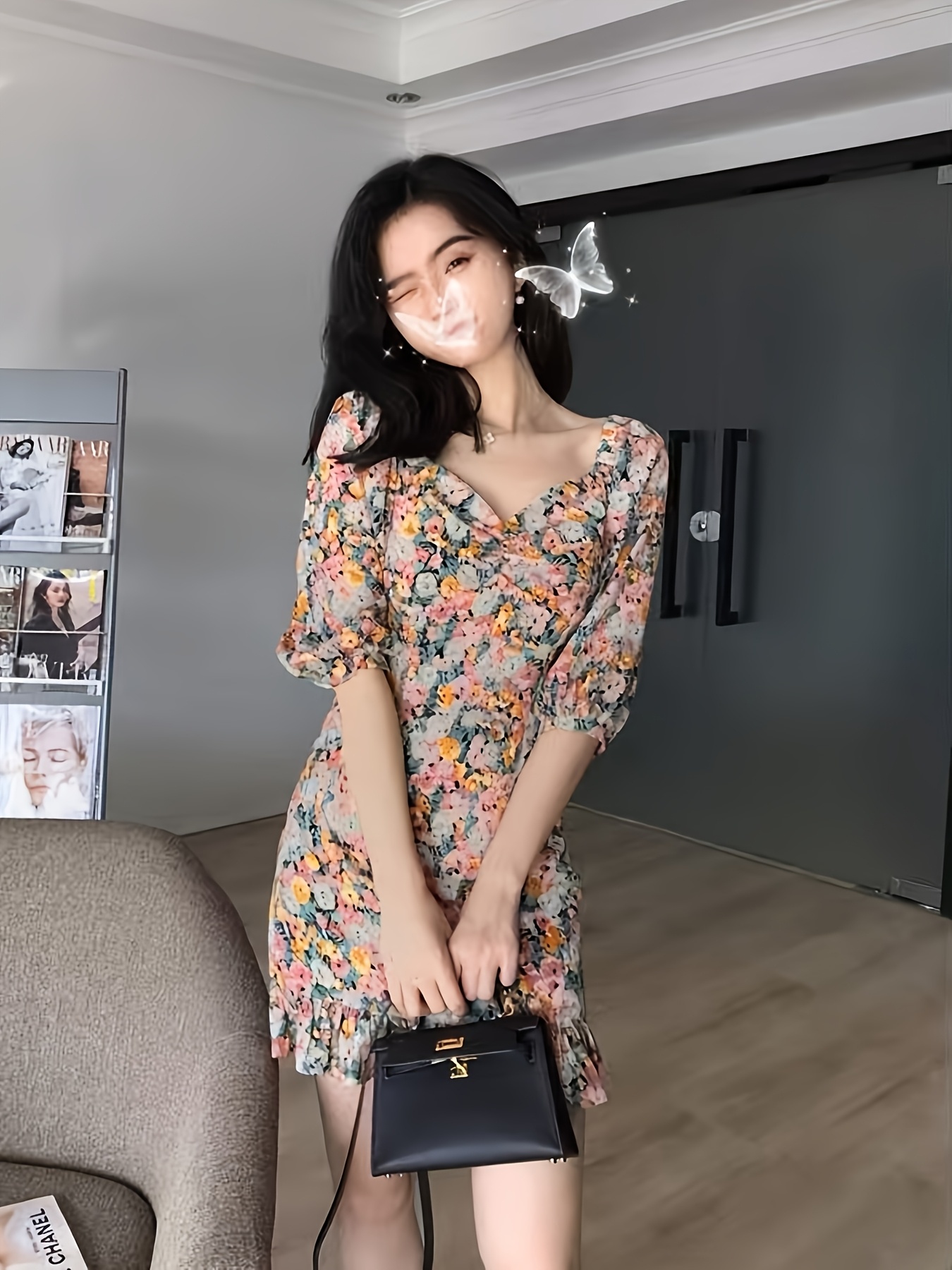 trendy chiffon dresses a stylish short sleeved dress knee length chiffon dress Women's Tartan Shawl, 5,000+ graduationceremonytuxedo Ankle Length Embellishment Ring size (US):7.25