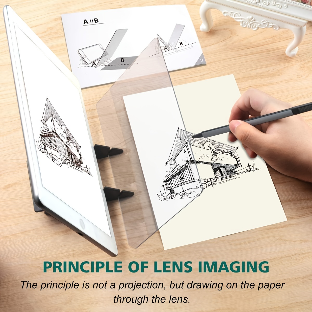 drawing tracing projector sold on Temu United States