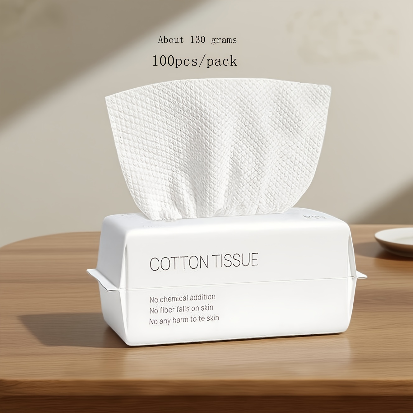 Image of 50/100pcs Disposable Cleaning Face Towels, Disposable Washcloths, Makeup Remover Cleaning Cloth, Portable Towels, Suitable For Home, Travel, Outdoor, Fitness Exercise And Other Cleaning Cloth