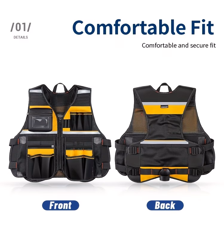 tool vest tool vest electrician tool vest for carpenters tool vest for men tool vest for handyman work tool vest Product details 1