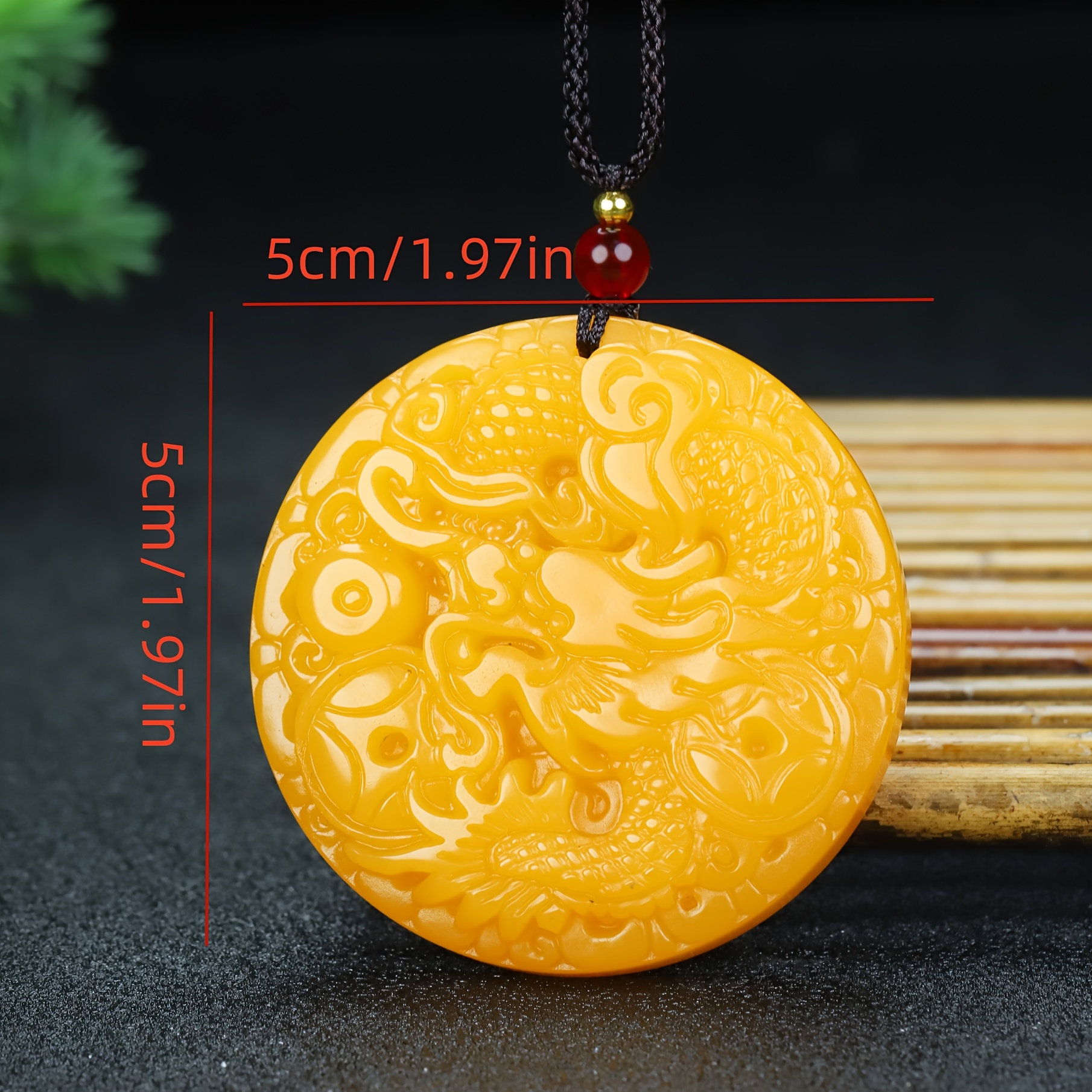 Imitation Dragon Pendant Necklace, Ethnic Style Ornament