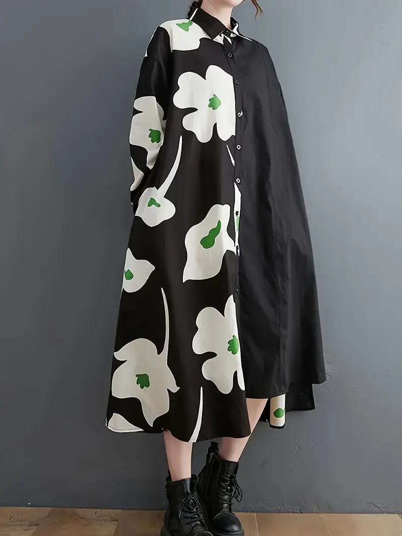black dress with green flowers Burnout - Green Lace-Up Dress - Green Mini Dress This listing is for a beautiful A Black Floral Embroidered Dress Size