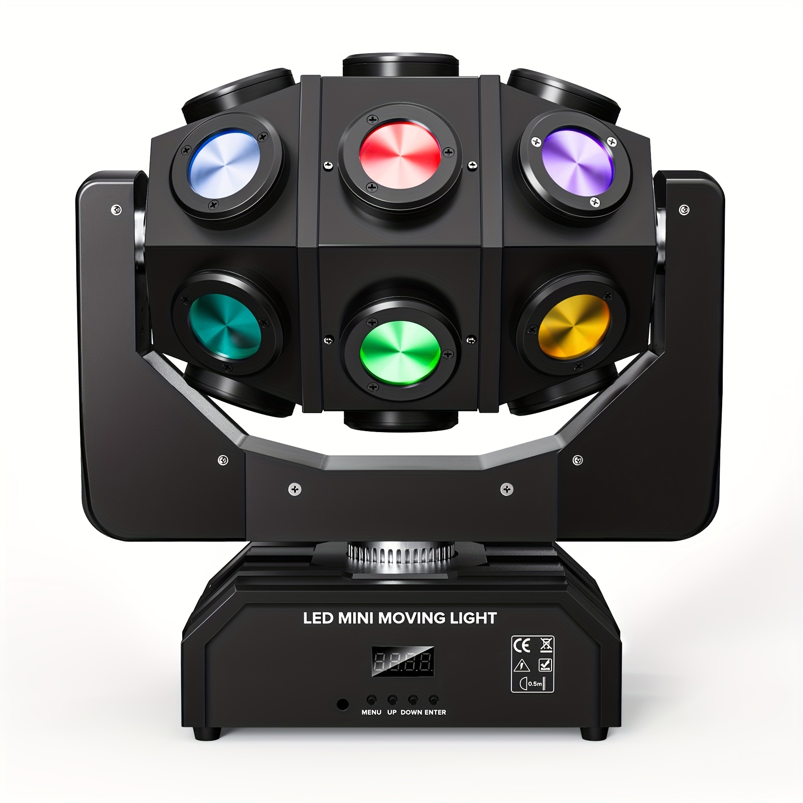 270w rgbw moving   18 led beam strobe dmx halloween christmas show dj party stage lighting 0