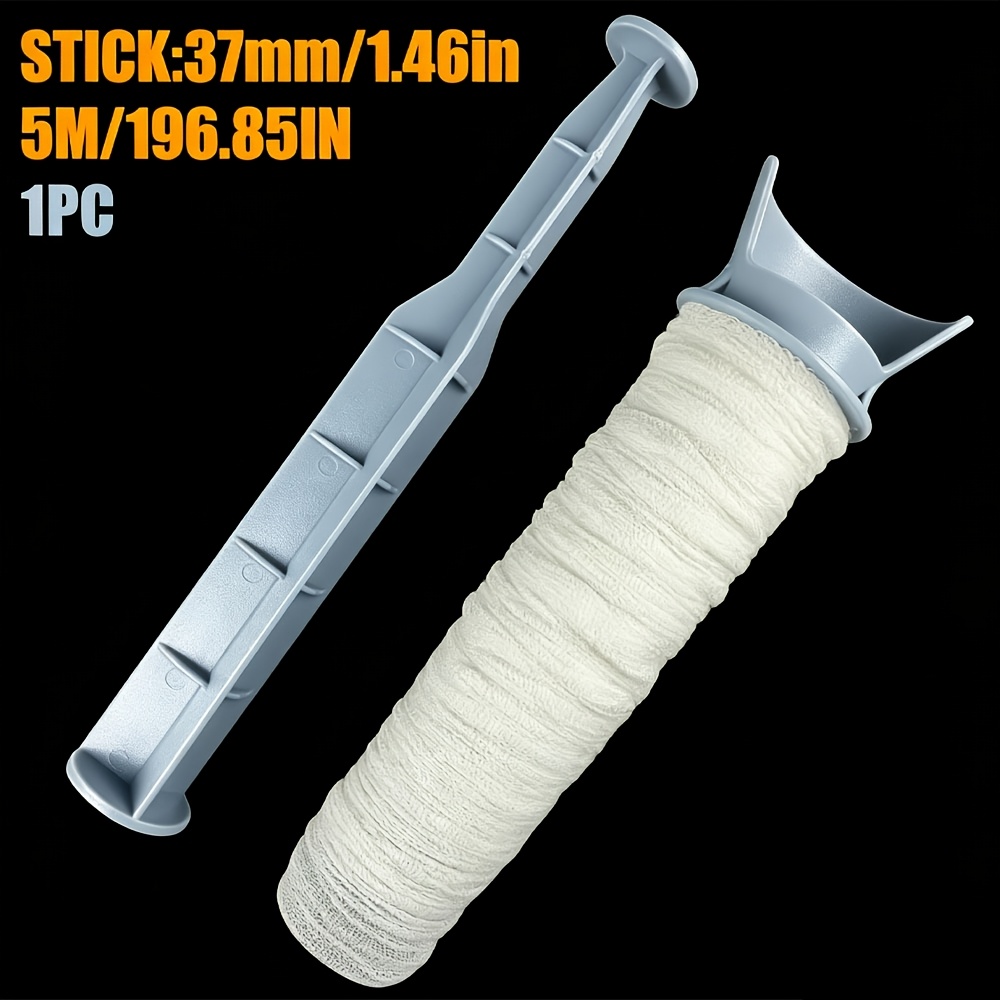 TEMU 1pc Kit de de Malla PVA para Pesca con Tubo y Embudo, Bolsa de de 18Mm 25Mm 37Mm para Montaje de Carpas, Red de de Rápida