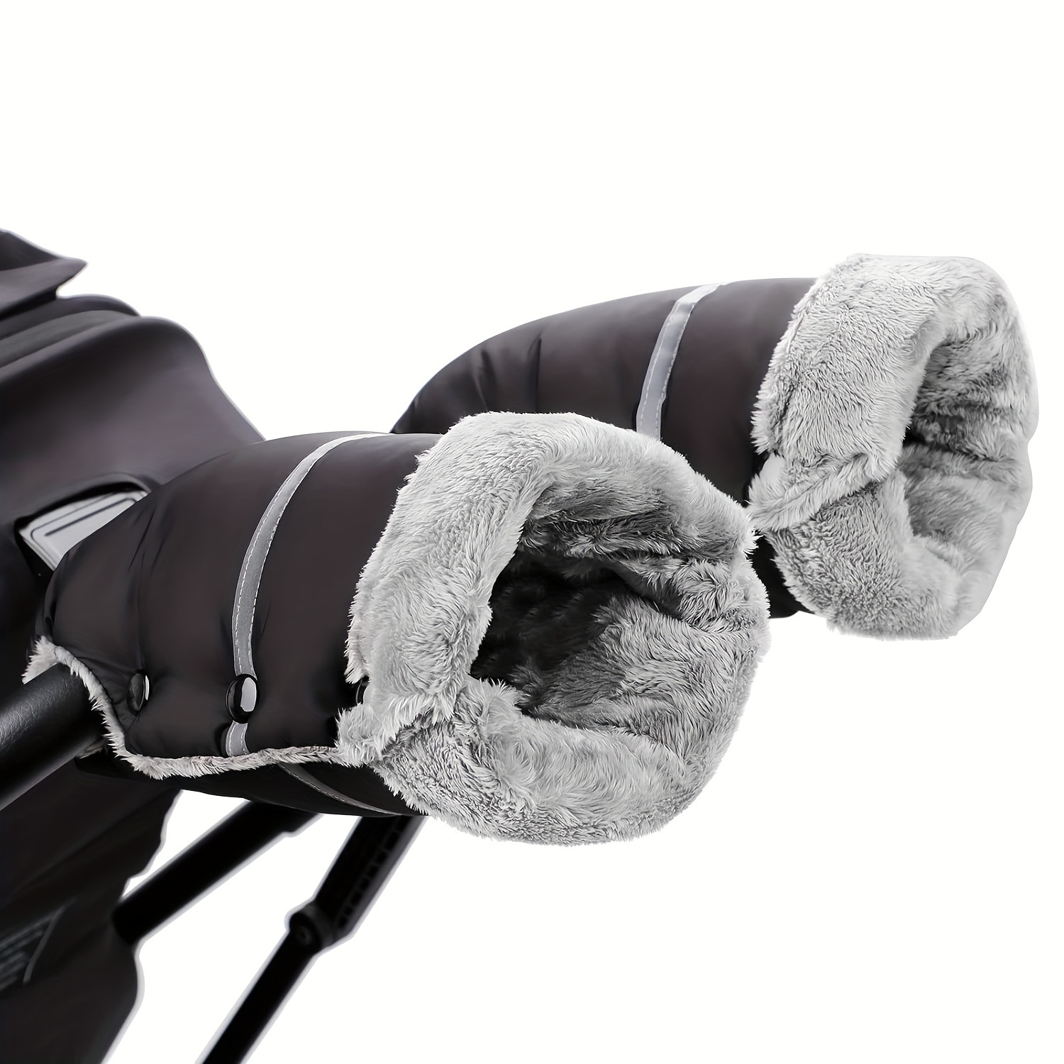 Domi Bear Stroller Warm Gloves, Windproof Waterproof Armrest Covers