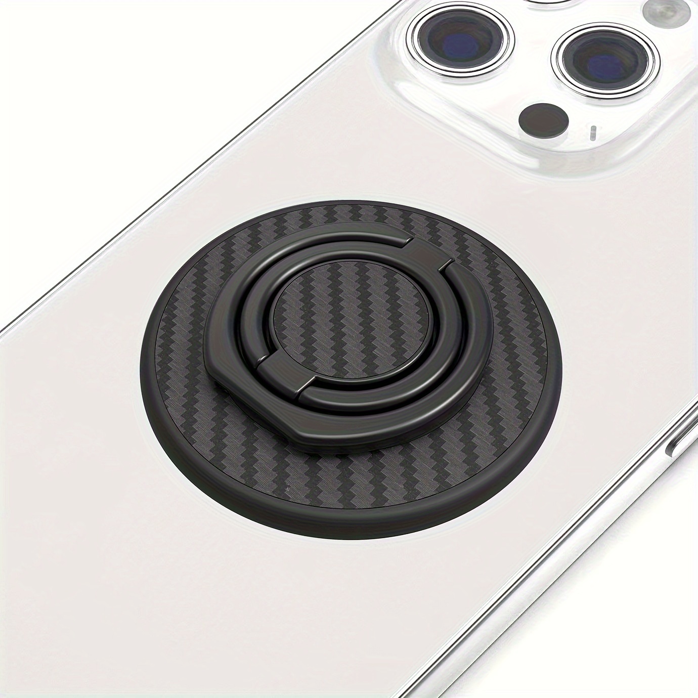 

Magnetic Phone Grip, Phone Ring Holder Finger Wireless Charging Compatible, Magnet Phone Rings Gripper Stand For /15/14/13/12 Series