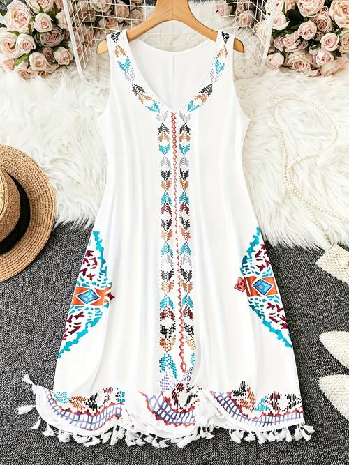 bohemian style dress