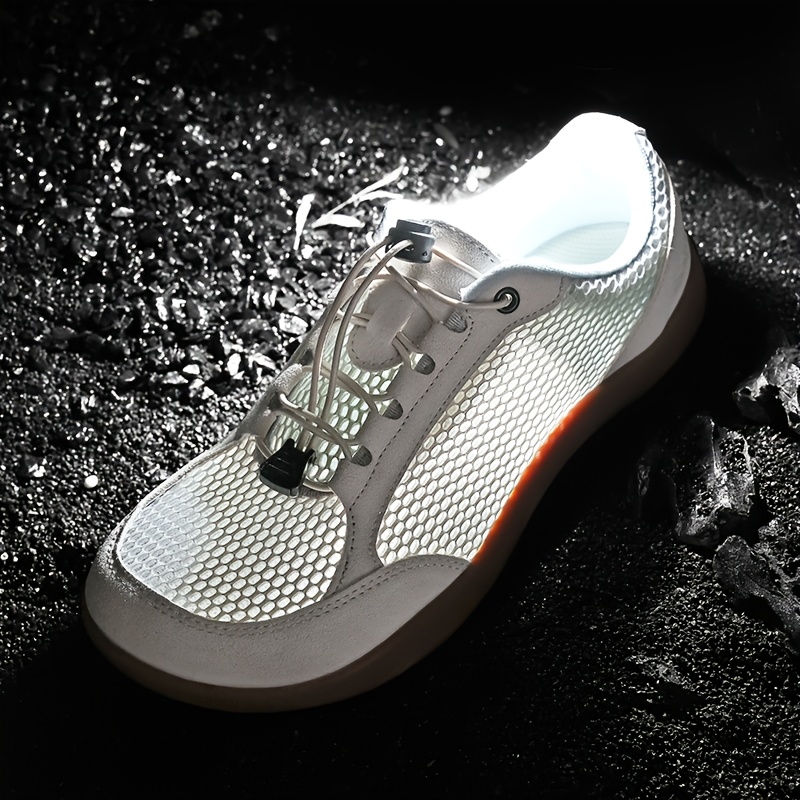 Plus Size Wide Fit Walking Shoes, Lightweight Breathable