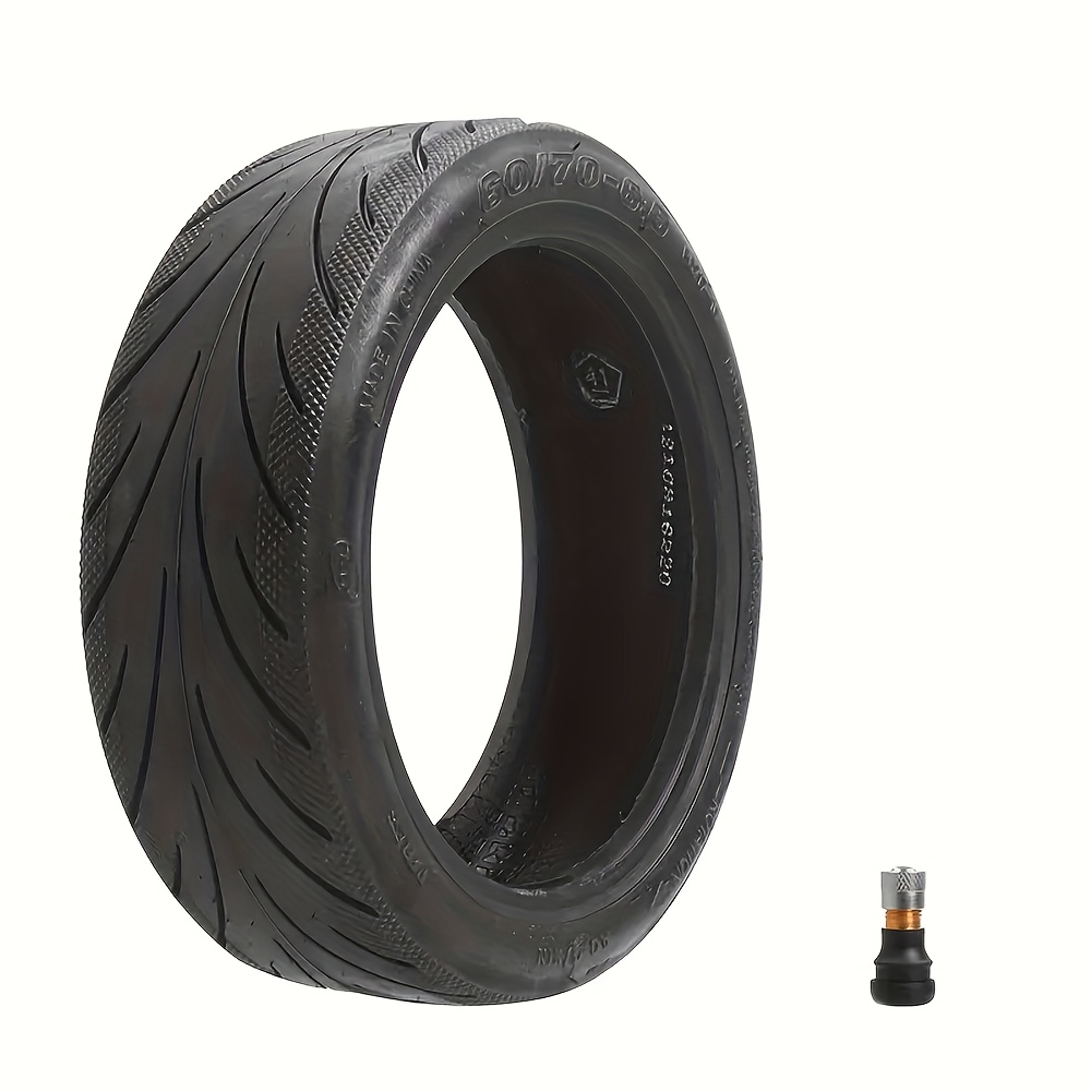 60/70-6.5 Outer Tire, Suitable For Max G30 Electric Scooter Off-road Tires, Anti-slip Wear-resistant Rubber Front And Rear Wheels With Valve Vacuum Tires, For Off-road Use Only Off-road Use Only
