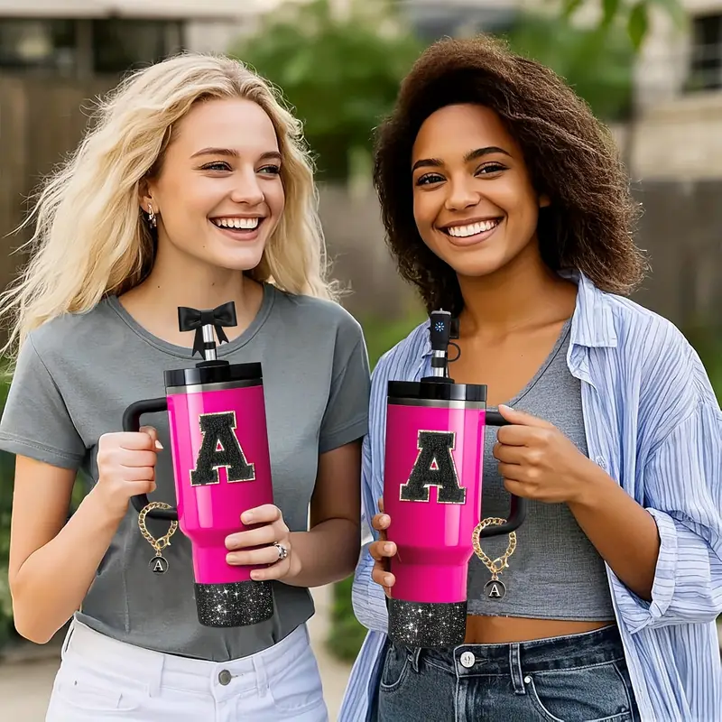 juego de accesorios para tazas de 30oz y 40oz, incluyendo una corona, una cubierta para de mini taza, un tapón de silicona para taza, un tapón antideslizante, un adhesivo con y un para asa, para . detalles 5