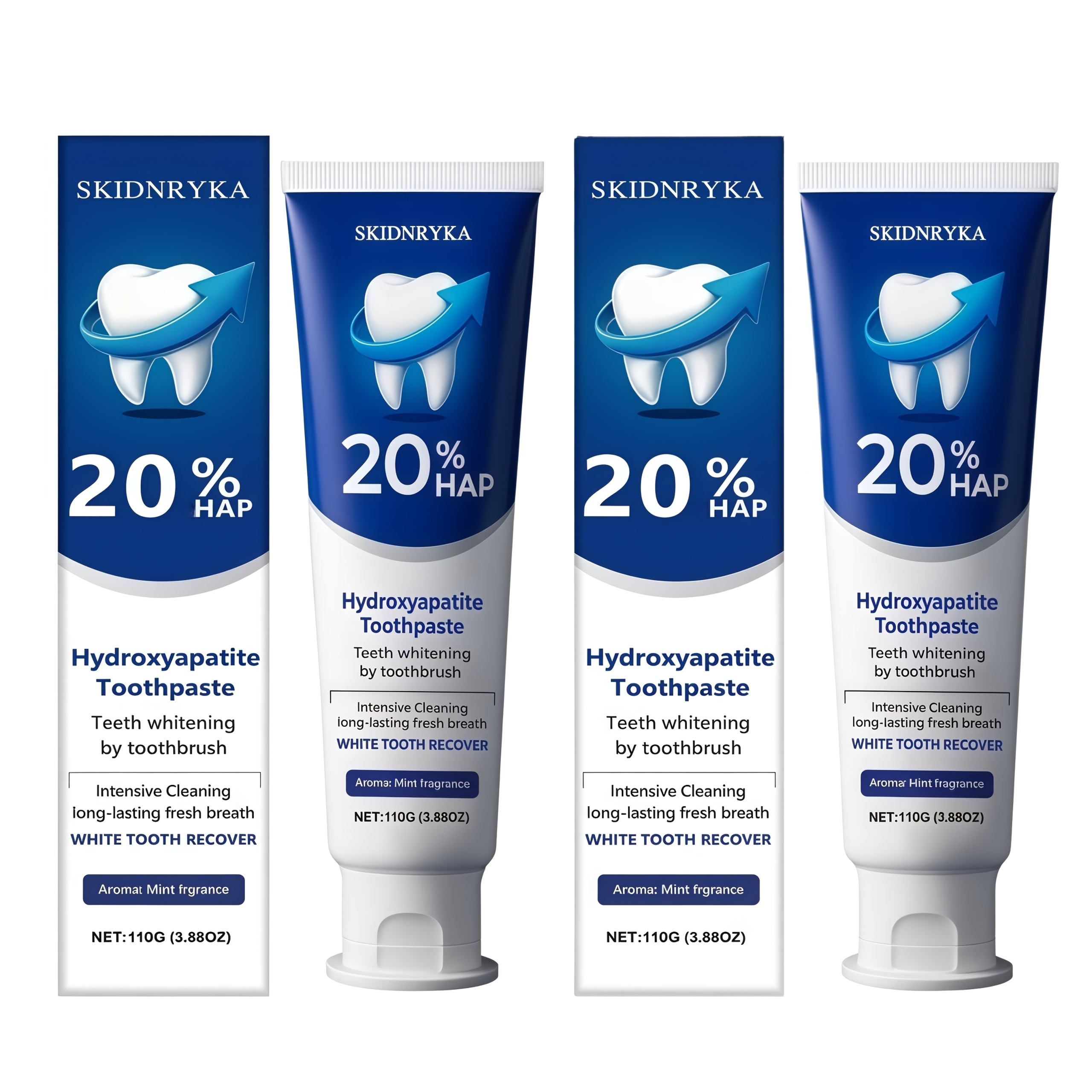 TEMU 20% Hydroxyapatite Toothpaste, Cleanses The Mouth, Teeth, Suitable For Daily Oral Care, Oral Health Care, , Portable Travel, Local Warehouse,