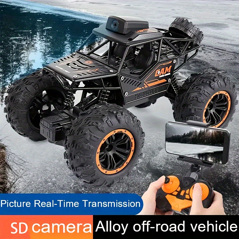 

480p With Camera, 1:18 Small Scale Alloy Off-road Vehicle, Top Of 15km/ H, Suitable As A Christmas Or Gif