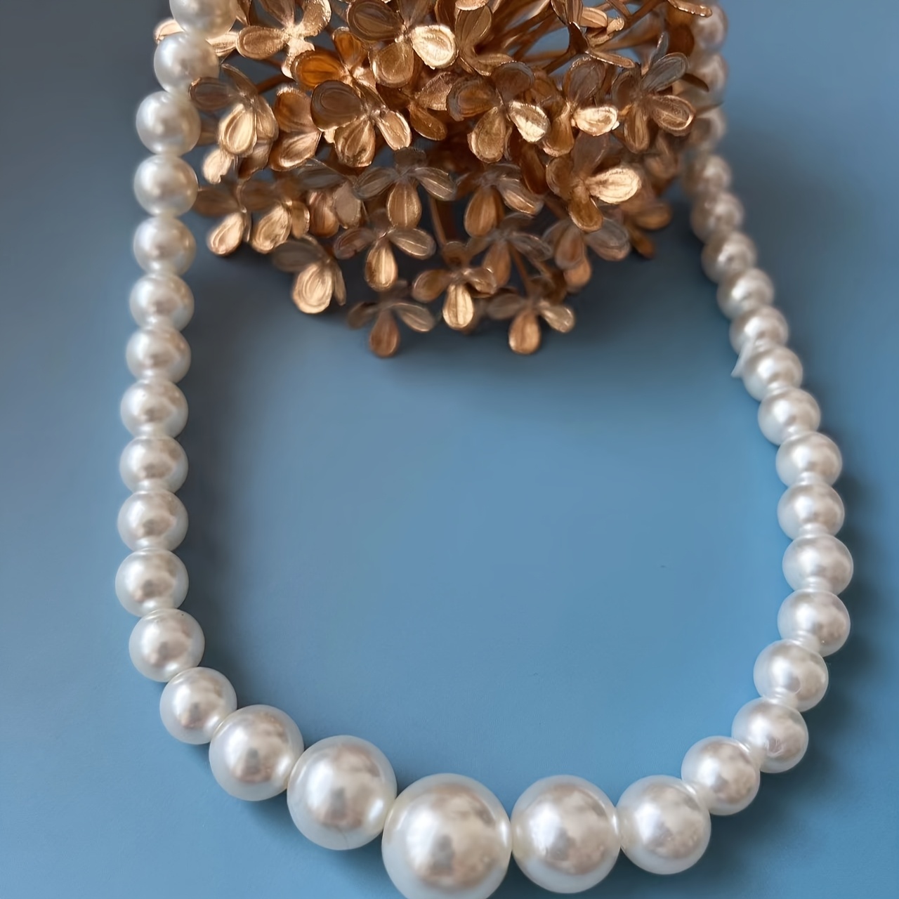 Baroque Fashion Necklace, Luxurious French Style