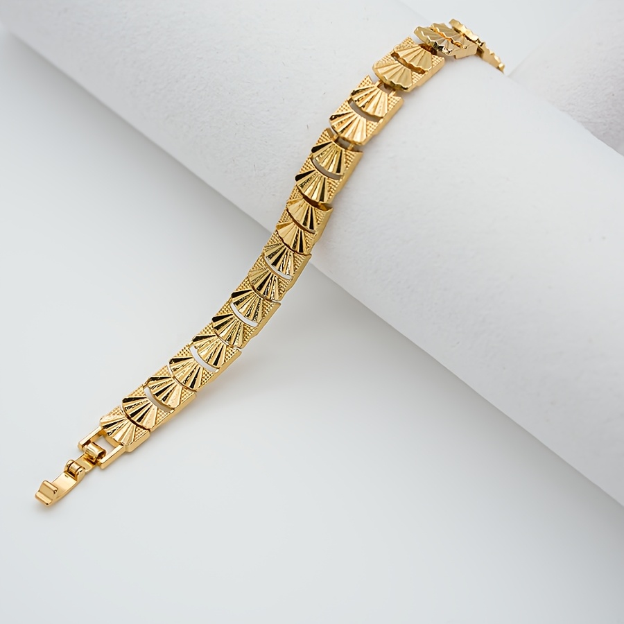 Women's 18K Gold-Plated Bracelet for Daily Wear