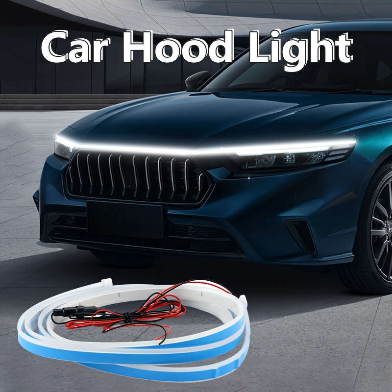 

Kabans 1.8m Led Neon Car Hood Light Strip - Waterproof, Easy Install, 12v For Enhanced Nighttime Visibility