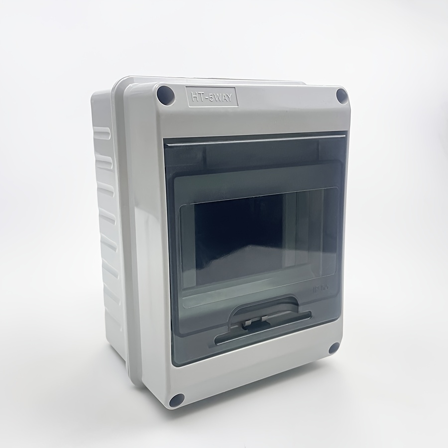Image of High Quality & Dustproof Outdoor Electrical Box - Durable Plastic & Metal Construction, Unfinished Finish For Garden, Patio, Wall Mounting - Weather-resistant Switch/outlet Enclosure
