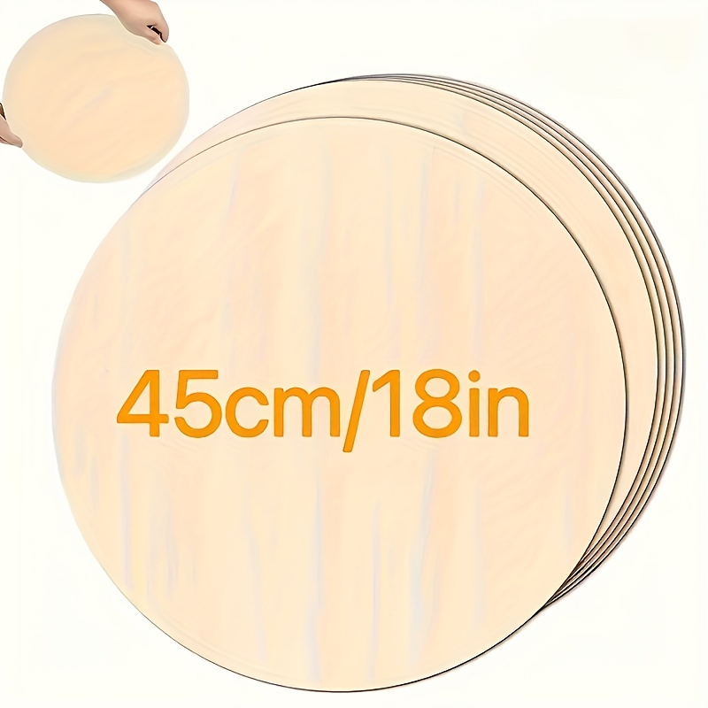 

2pcs 18- Wooden For Painting And Dyeing - Round Wood , For Art & Crafts