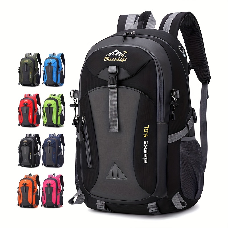 

1pc Lightweight Outdoor Mountaineering Backpack, Large Capacity Travel Backpack