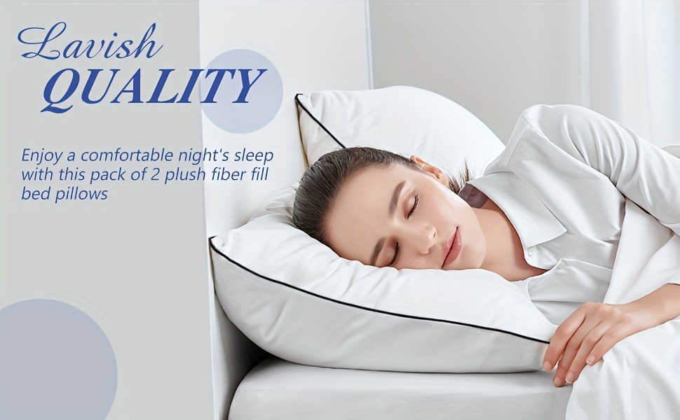 microfiber filled pillows