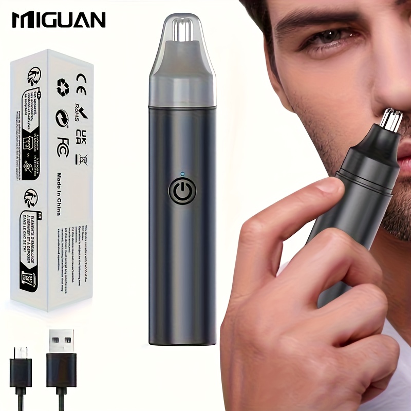 the rechargeable ear and nose trimmer for men is a usb powered device       for women providing a   way to remove eyebrow and facial hair Product details 1