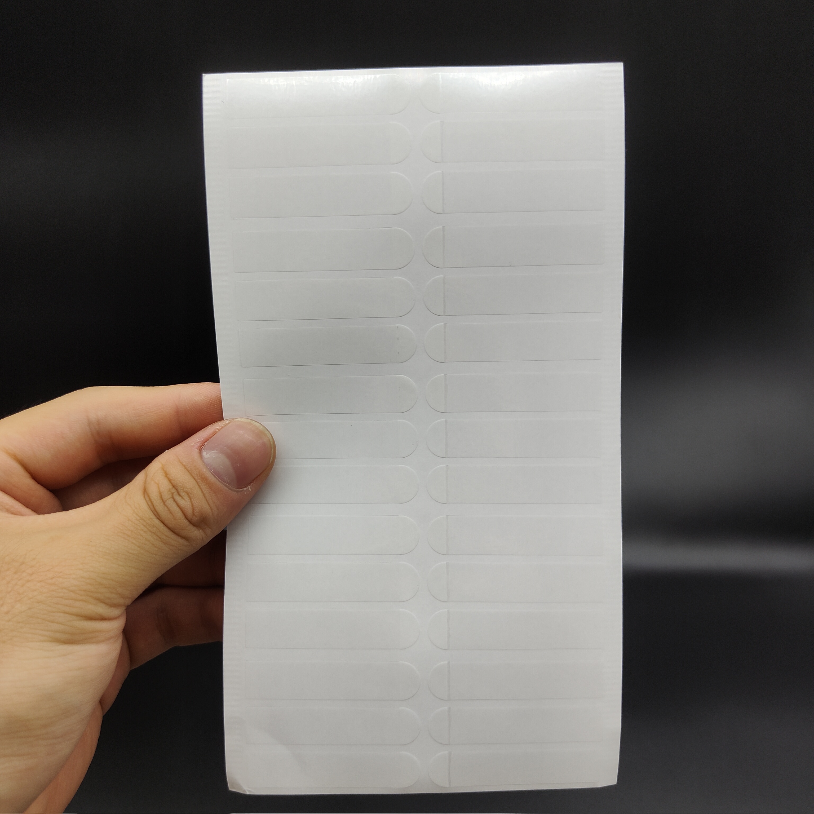 

150 Pet -adhesive Sealing , 1.77 X 0.39 , Adhesive Tabs For , Packaging, -proofing, Electronic Products