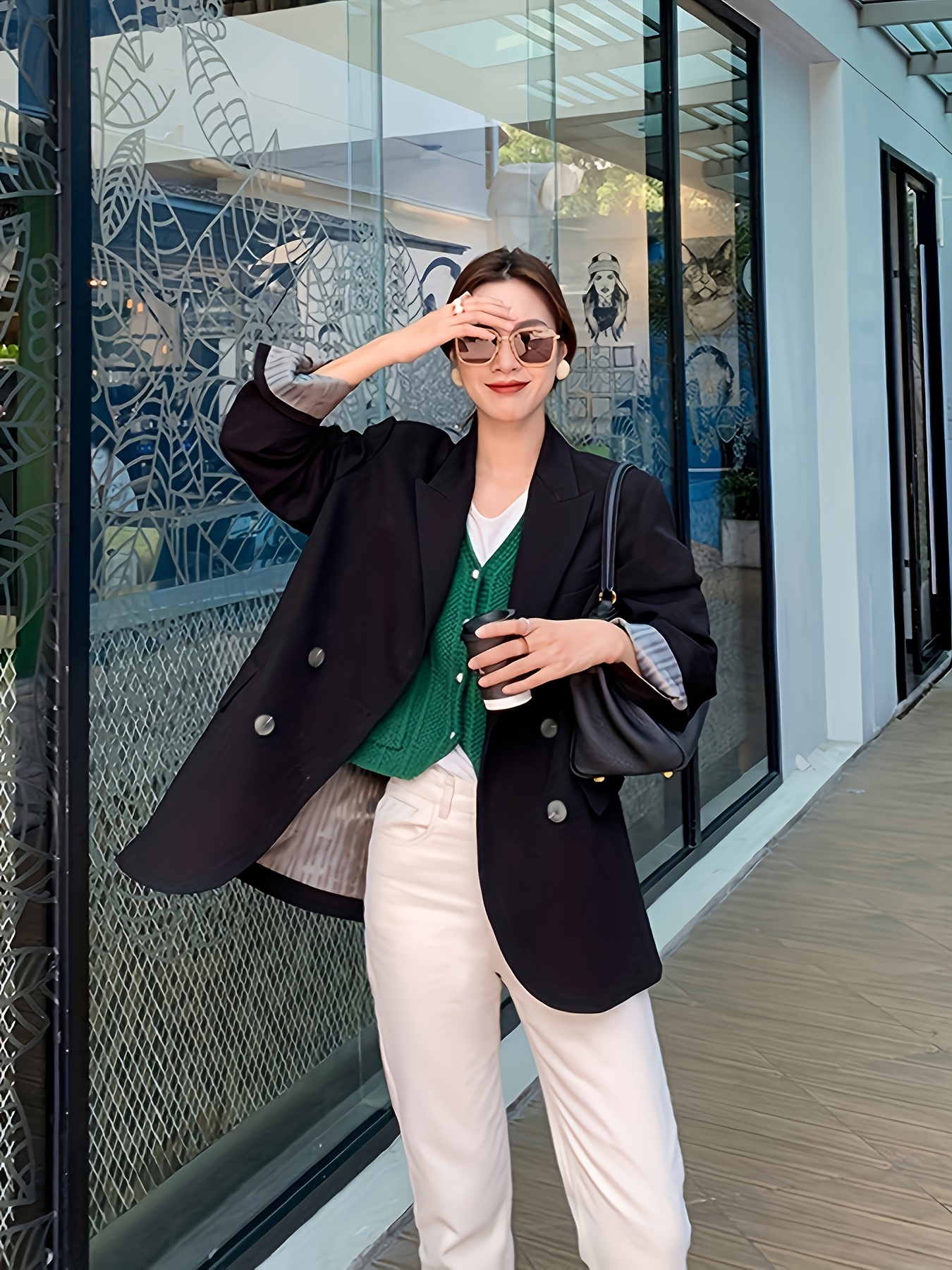 chaqueta traje verano mujer diseñada estilo único Temu Dominican