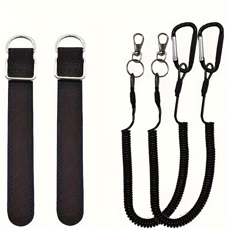 Fishing Rod Holder Strap Tie Hook And Loop Cross Stitch - Temu