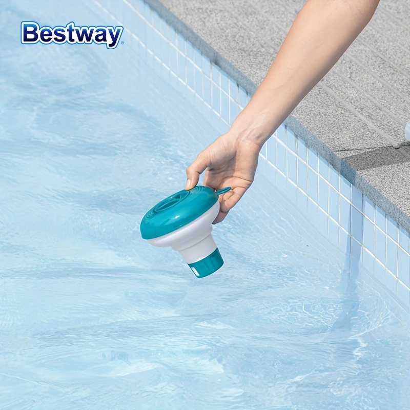 58210 5in/12.7cm Floater, Tablet Dispenser, Aquarium Tablet Dispenser For Hot Tubs, Indoor And Outdoor Swimming Pools, Spas